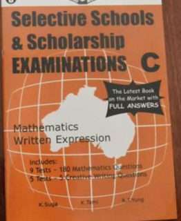 Selective Schools and Scholarship Examinations C