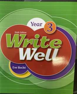 小学英文练字书  Write Well Year 3