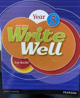 小学英文练字书  Write Well Year 5