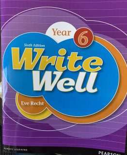 小学英文练字书  Write Well Year 6