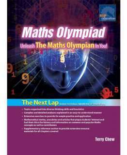 新加坡SAP小学应用题 奥数版 Maths Olympiad - The Next Lap (Lower Secondary) 奥数 7-8 年级